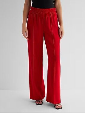 Express High Waisted Seamed Pull On Pant